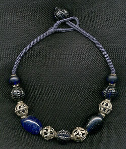 Katie Singer's Jewelry - old Czech glass necklace