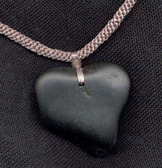 Katie Singer's Jewelry - heart rocks from Michigan