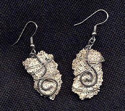 Katie Singer's Jewelry - shell earrings